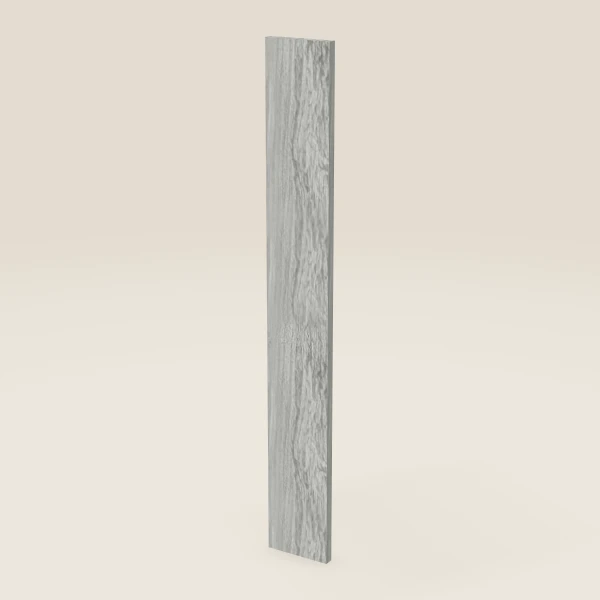 5½" Overlay Filler — 41¼" High — Nova Light Grey, 3D picture