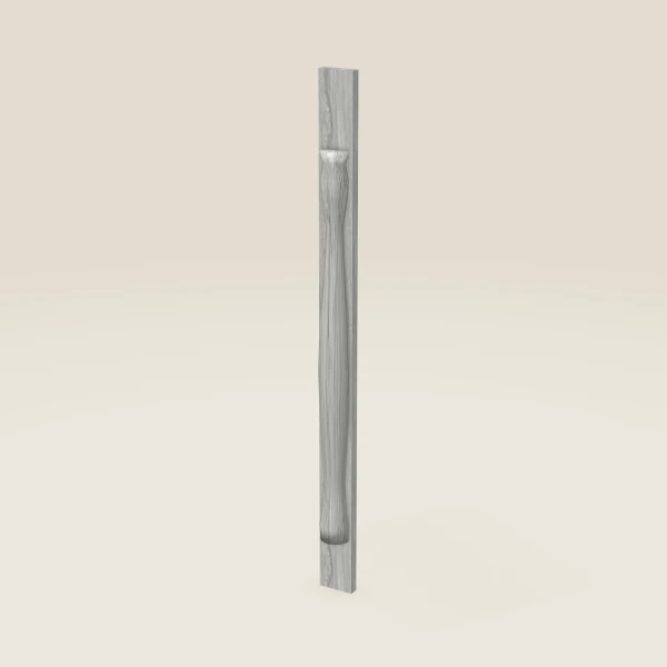 Half Leg POLE75-W342 — 42" High — Nova Light Grey, 3D picture