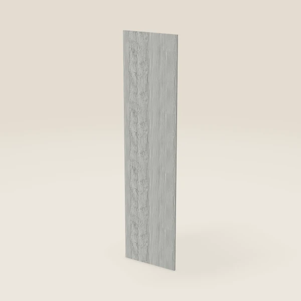Refrigerator End Panel — 24" × 96" — Nova Light Grey, 3D picture