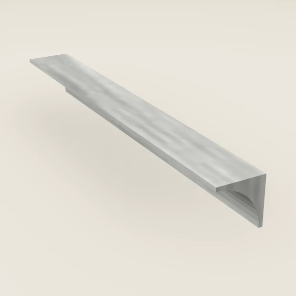 Inside Corner Molding — 8' — Nova Light Grey, 3D picture