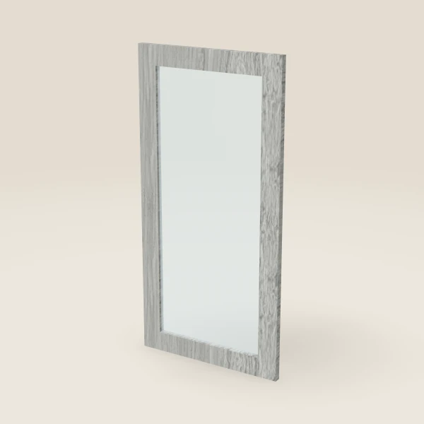 Puerta de vidrio para W1836 (17½" × 35-5/16") — Nova Light Grey, imagen en 3D