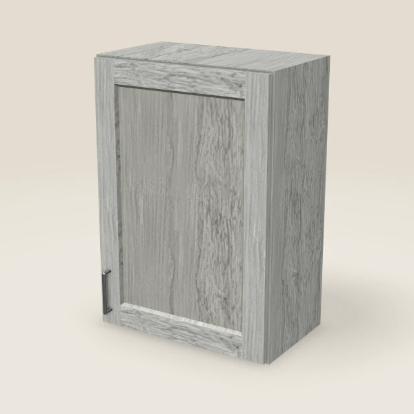 21" Wall Cabinet — 30" High — Nova Light Grey, 3D picture