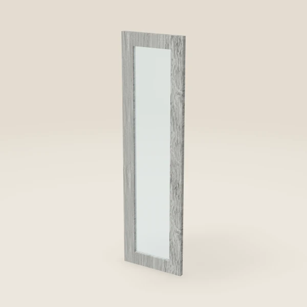 Glass Door for W2442B (11-11/16" × 41-5/16") — Nova Light Grey, 3D picture