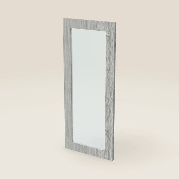 Glass Door for WDC273615 (14-11/16" × 35-5/16") — Nova Light Grey, 3D picture