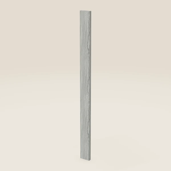 3" Wall Filler — 42" High — Nova Light Grey, 3D picture