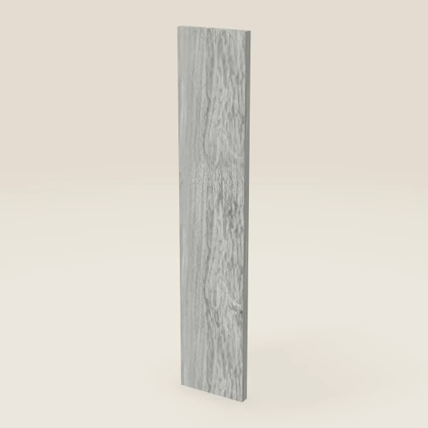 6" Wall Filler — 30" High — Nova Light Grey, 3D picture