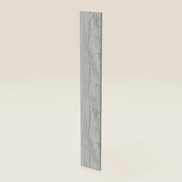 6" Wall Filler — 42" High — Nova Light Grey, 3D picture