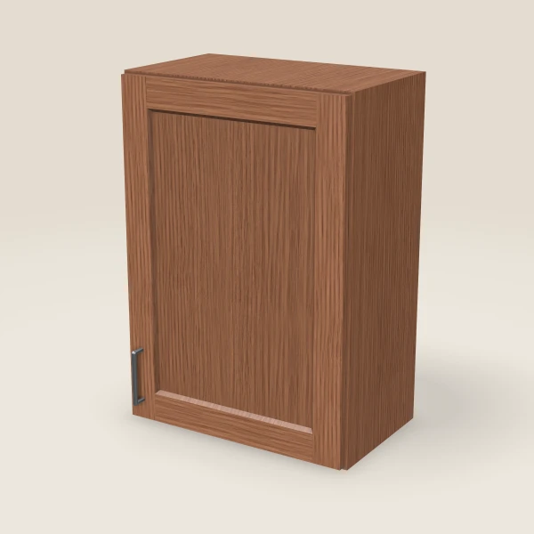 21" Wall Cabinet — 30" High — Woodland Brown, 3D picture