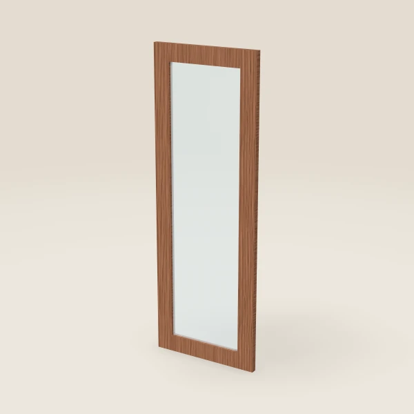 Glass Door for W3042B (14-11/16" × 41-5/16") — Woodland Brown, 3D picture