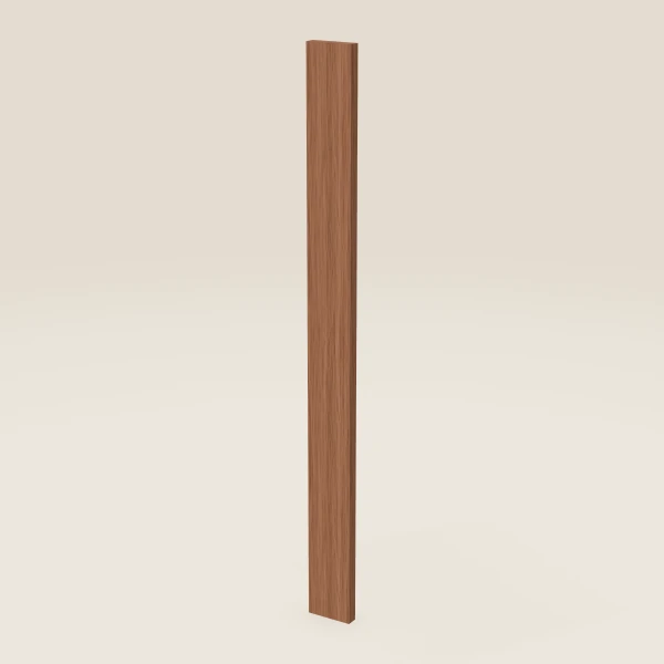 3" Wall Filler — 36" High — Woodland Brown, 3D picture