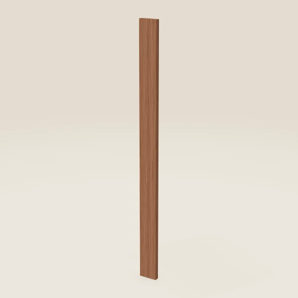 3" Wall Filler — 42" High — Woodland Brown, 3D picture