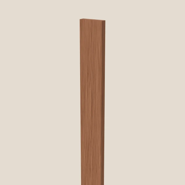 3" Wall Filler — 84" High — Woodland Brown, 3D picture