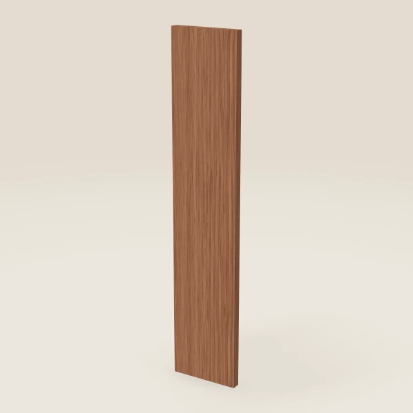 6" Wall Filler — 30" High — Woodland Brown, 3D picture