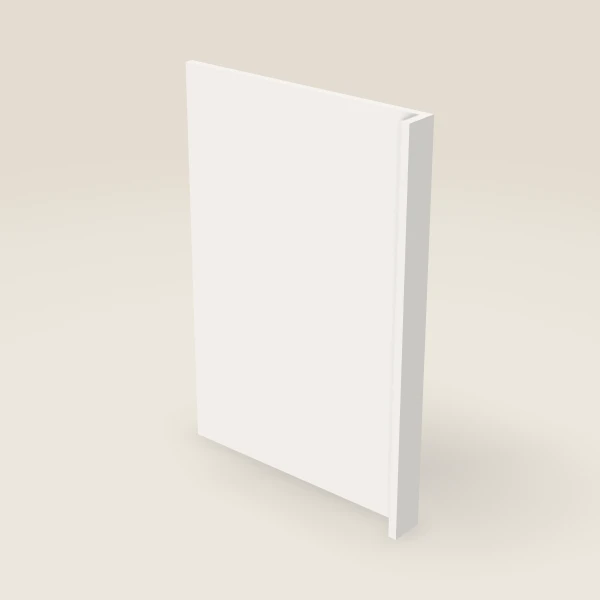 Dishwasher End Panel — 24" — Ice White, 3D picture