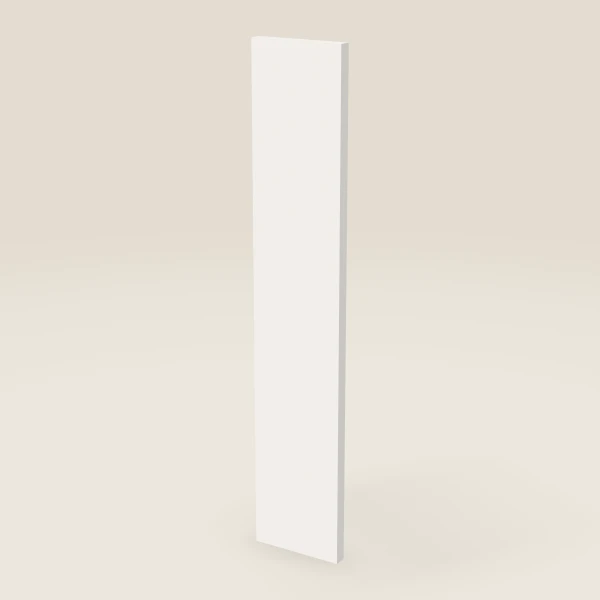 5½" Overlay Filler — 29¼" High — Ice White, 3D picture