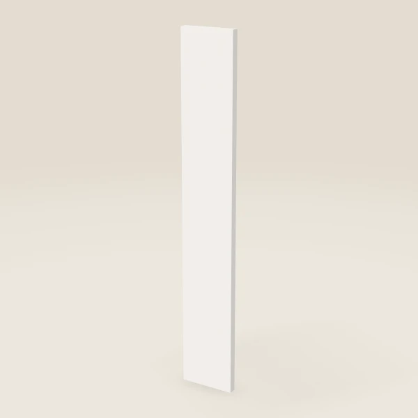 5½" Overlay Filler — 35¼" High — Ice White, 3D picture