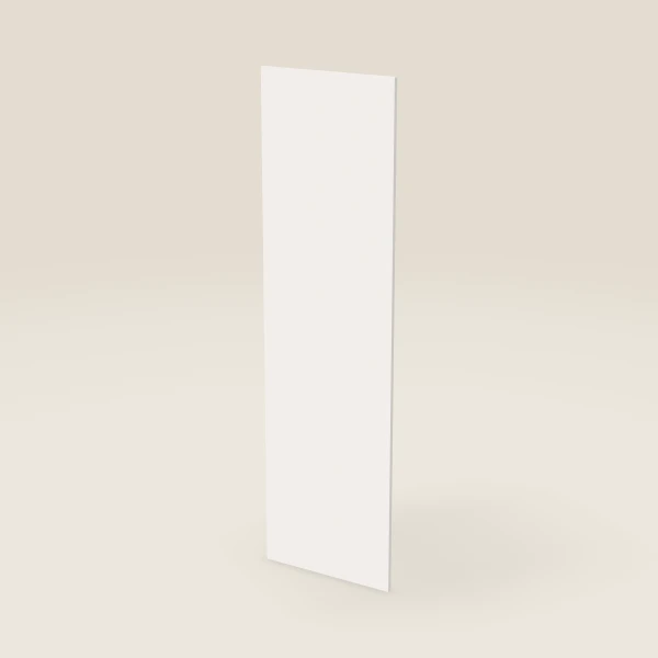 Refrigerator End Panel — 24" × 84" — Ice White, 3D picture