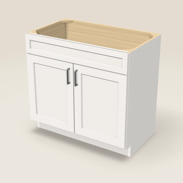 36" Vanity, Doors Only, 3D picture