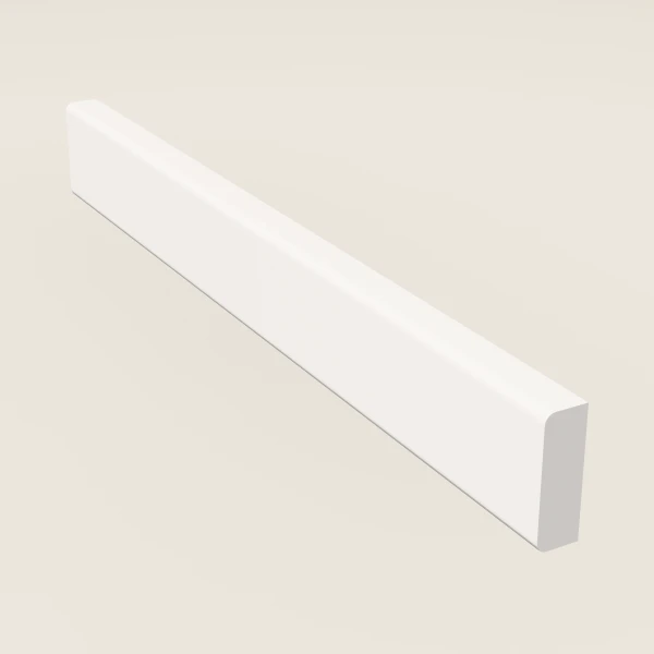Batten Molding — 8' — Ice White, 3D picture