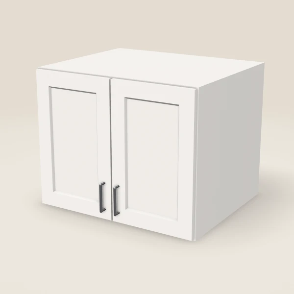 30" Wall Cabinet — 24" High, 24" Deep, Double Door, 3D picture