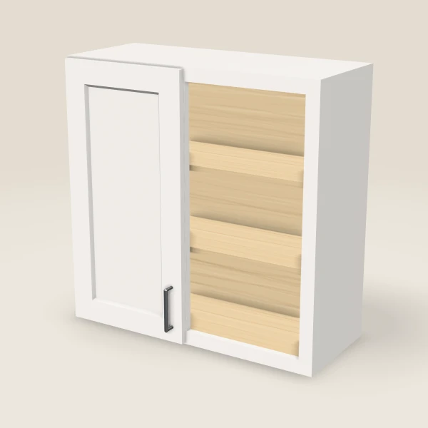 Wall Blind Corner — 30" High — Ice White, 3D picture