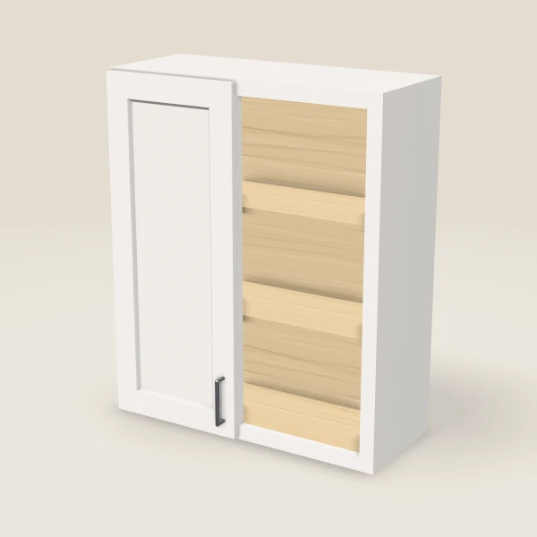 Wall Blind Corner — 36" High — Ice White, 3D picture
