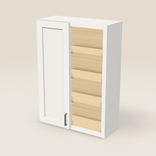 Wall Blind Corner — 42" High — Ice White, 3D picture