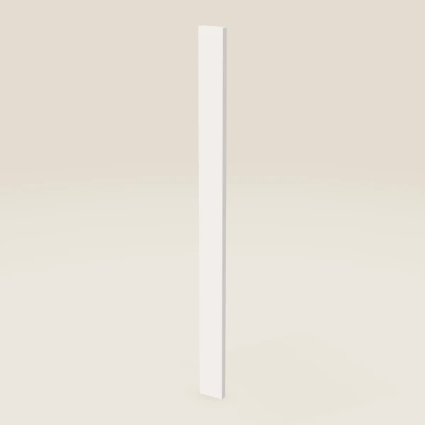3" Wall Filler — 42" High — Ice White, 3D picture