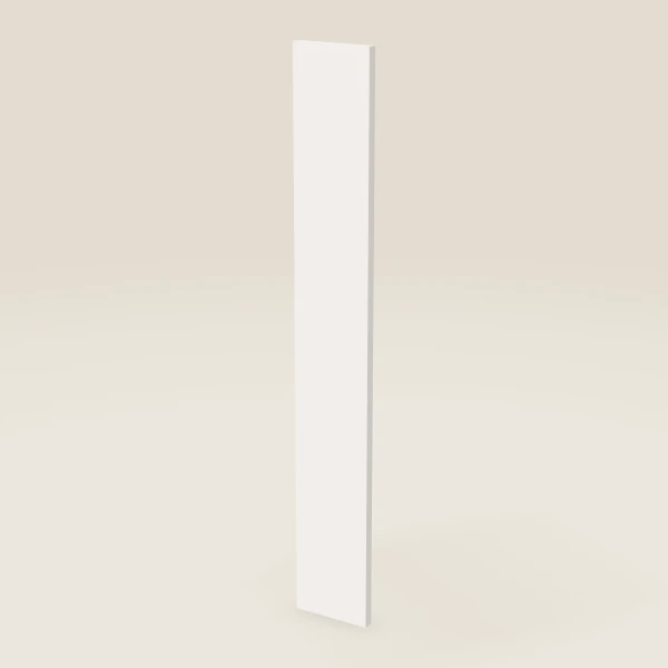 6" Wall Filler — 42" High — Ice White, 3D picture