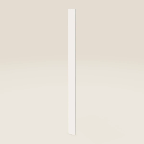 6" Tall Filler — 96" High — Ice White, 3D picture