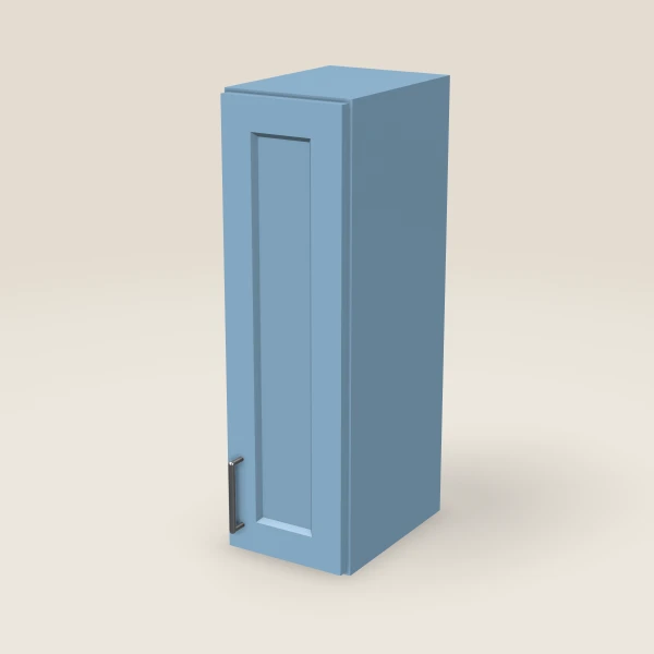 9" Wall Cabinet — 30" High — XTerra Blue, 3D picture