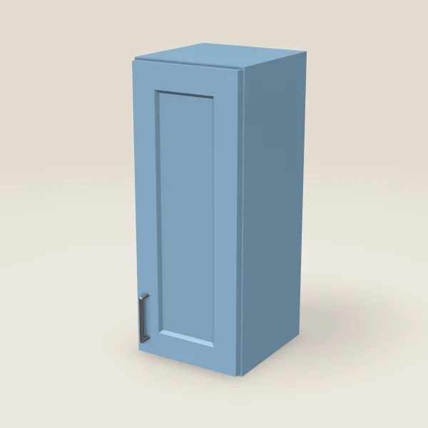 12" Wall Cabinet — 30" High — XTerra Blue, 3D picture