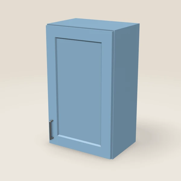 18" Wall Cabinet — 30" High — XTerra Blue, 3D picture