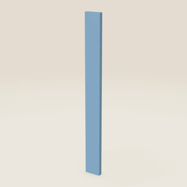 3" Wall Filler — 30" High — XTerra Blue, 3D picture