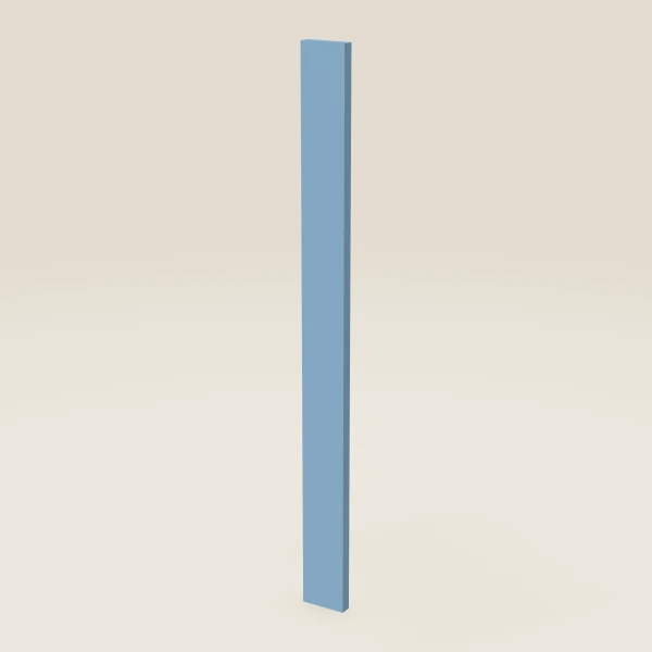 3" Wall Filler — 36" High — XTerra Blue, 3D picture