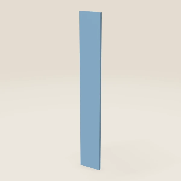 6" Wall Filler — 42" High — XTerra Blue, 3D picture