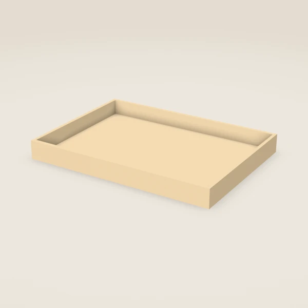Roll-Out Tray for 33" Base (29" tray) — Champagne, 3D picture