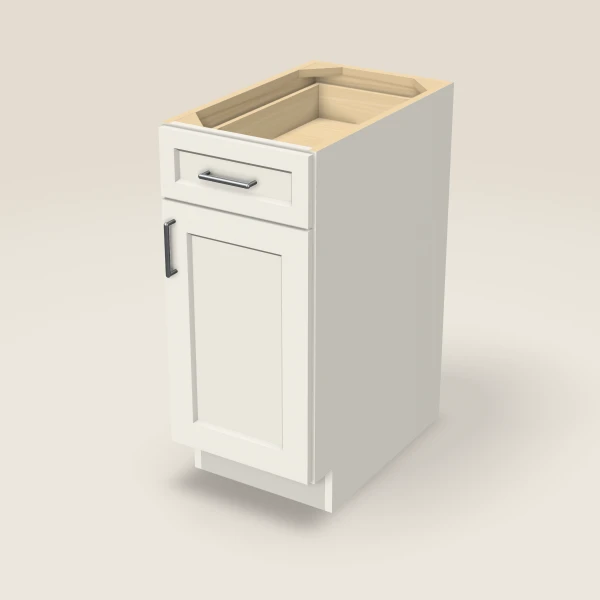 15" Base Cabinet — Champagne, 3D picture