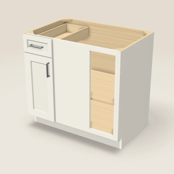 Base Blind Corner — fills 39–42" — Champagne, 3D picture