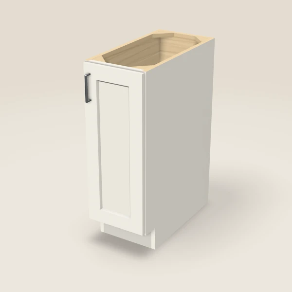 12" Full Height Base Cabinet — Champagne, 3D picture