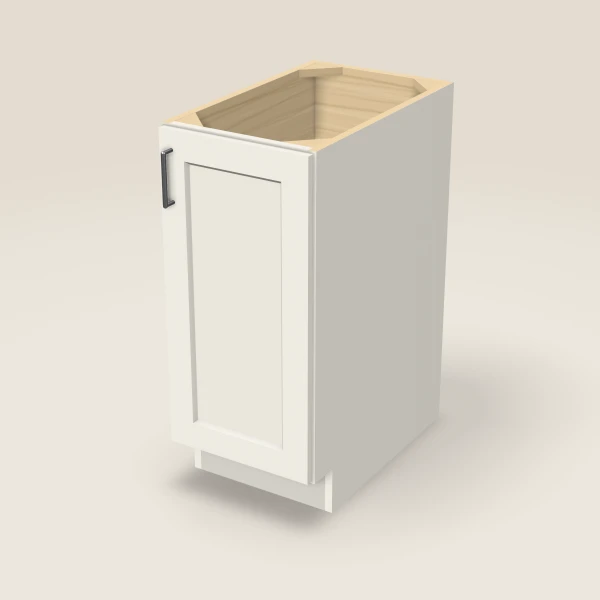 15" Full Height Base Cabinet — Champagne, 3D picture