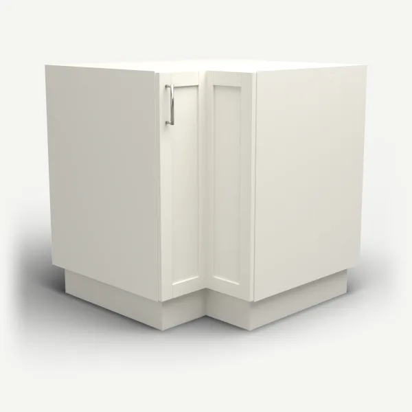 Lazy Susan Corner Cabinet — 33" — Champagne, 3D picture