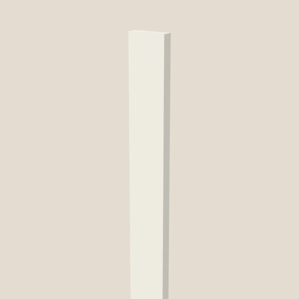 2½" Overlay Filler — 90¾" High — Champagne, 3D picture
