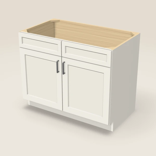 42" Sink Base — Champagne, 3D picture