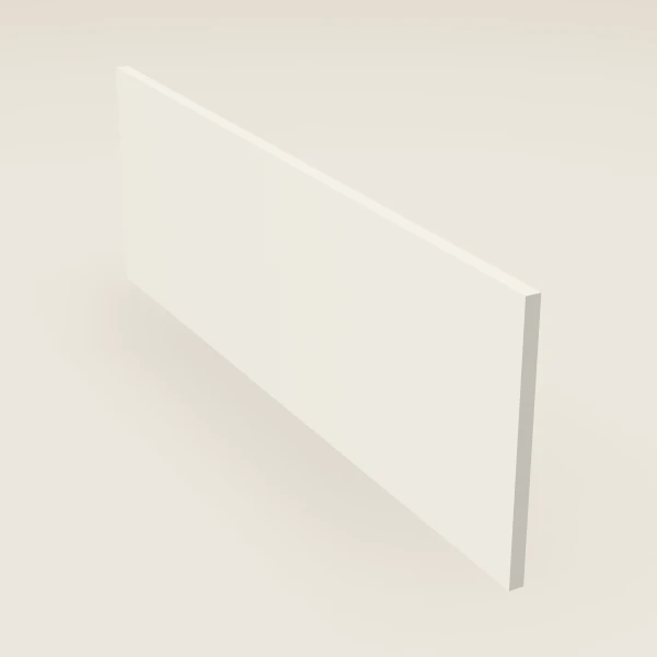 Toe Kick — 4½" × 8' — Champagne, 3D picture