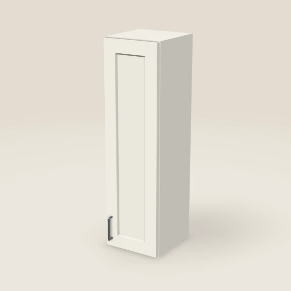 12" Wall Cabinet — 42" High — Champagne, 3D picture