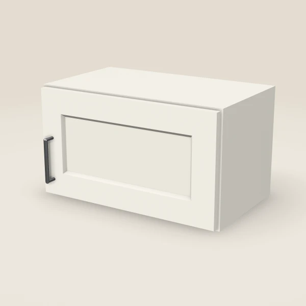 21" Wall Cabinet — 12" High — Champagne, 3D picture