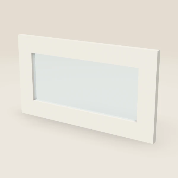 Glass Door for W2112 (20½" × 11-5/16") — Champagne, 3D picture