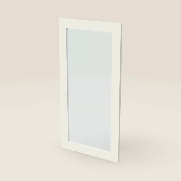 Glass Door for W3636B (17-11/16" × 35-5/16") — Champagne, 3D picture