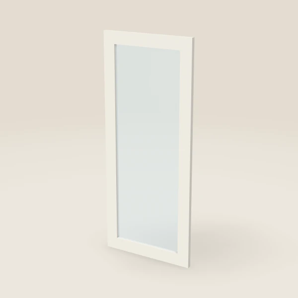 Glass Door for W3642B (17-11/16" × 41-5/16") — Champagne, 3D picture